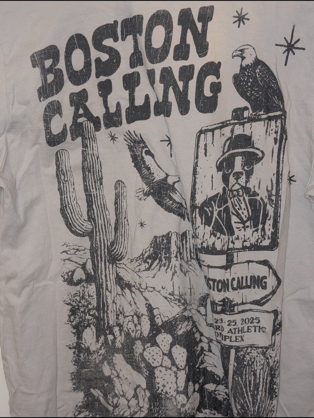 Boston Calling Graphic Tee - White